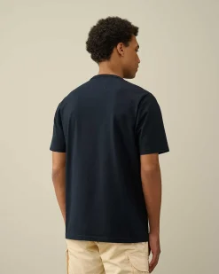 Homme C.P. Company T-Shirts Et Polos^30/2 Mercerized Jersey Twisted Pocket T-Shirt