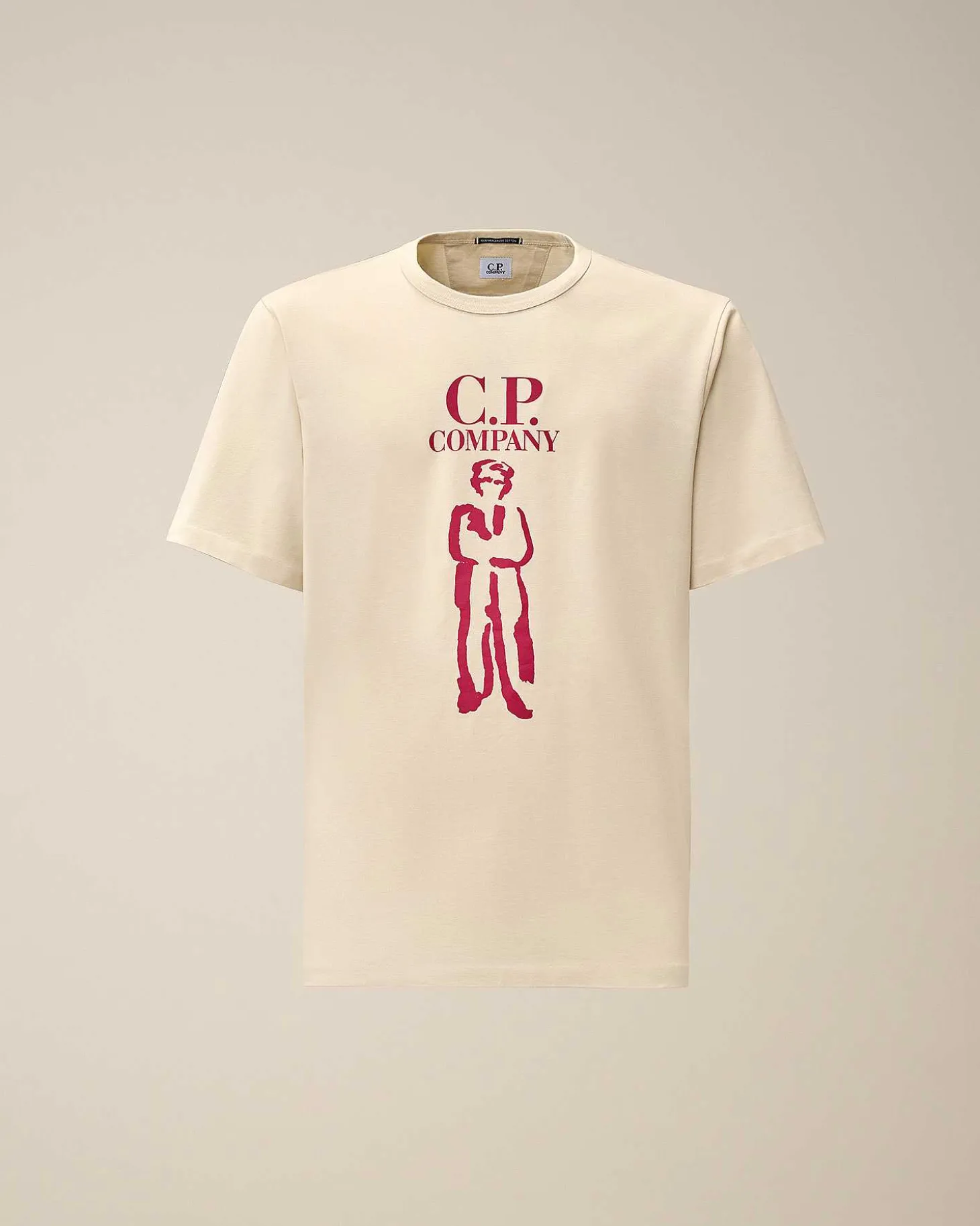 Homme C.P. Company T-Shirts Et Polos^30/2 Mercerized Jersey Twisted British Sailor T-Shirt