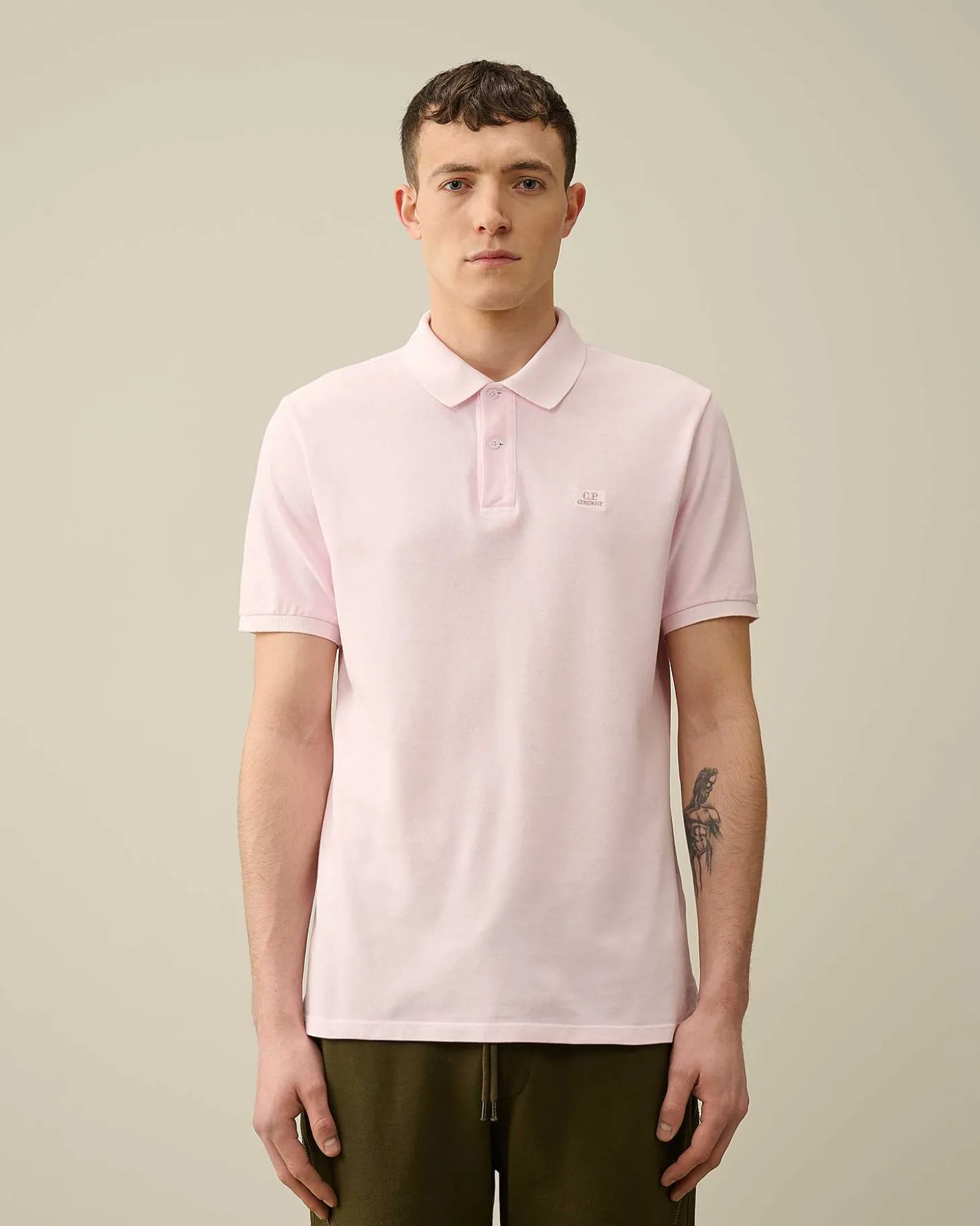 Homme C.P. Company T-Shirts Et Polos^24/1 Piquet Resist Dyed Polo Shirt