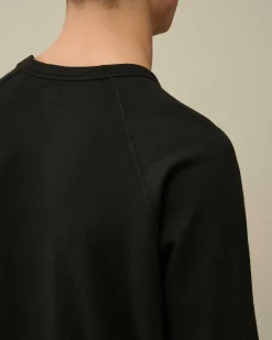 Homme C.P. Company Sweat-Shirts^30/1 Sponge Fleece Short Sleeved Sweatshirt