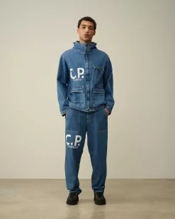 Homme C.P. Company Vestes Et Manteaux^Blu Goggle Jacket