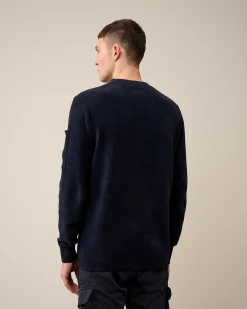 Homme C.P. Company Pulls^Chenille Cotton Knit