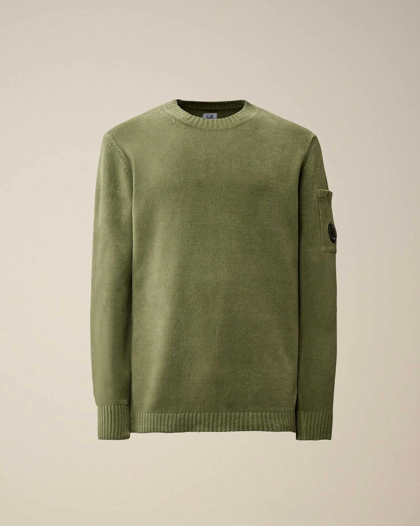 Homme C.P. Company Pulls^Chenille Cotton Knit
