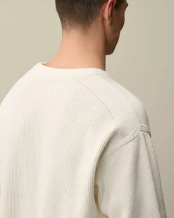 Homme C.P. Company Pulls^Chenille Cotton Lens Knit