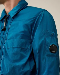 Homme C.P. Company Surchemises^Chrome-R Hooded Overshirt