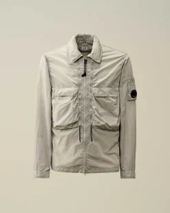 Homme C.P. Company Surchemises^Chrome-R Hooded Overshirt