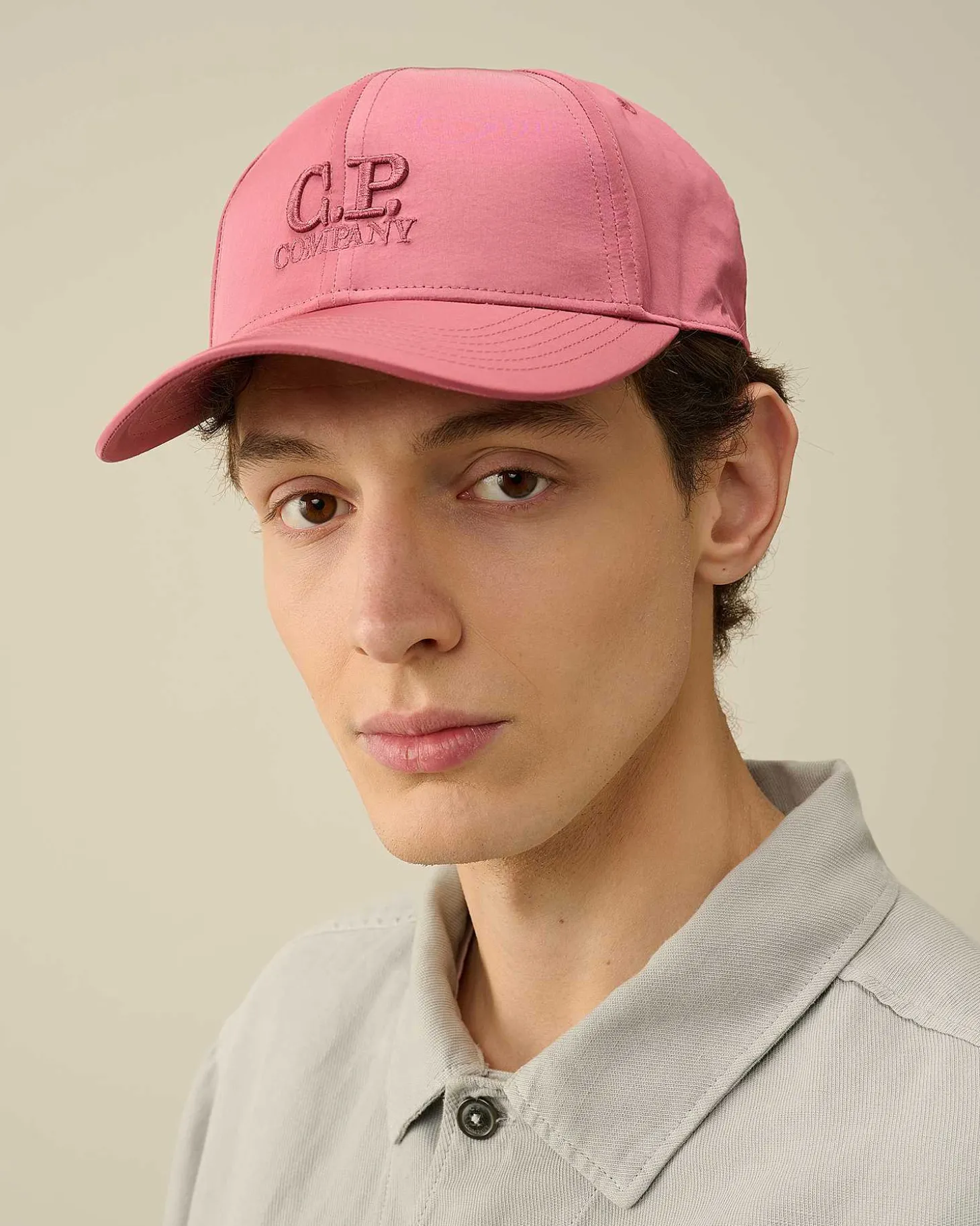 Homme C.P. Company Chapeaux^Chrome-R Logo Cap
