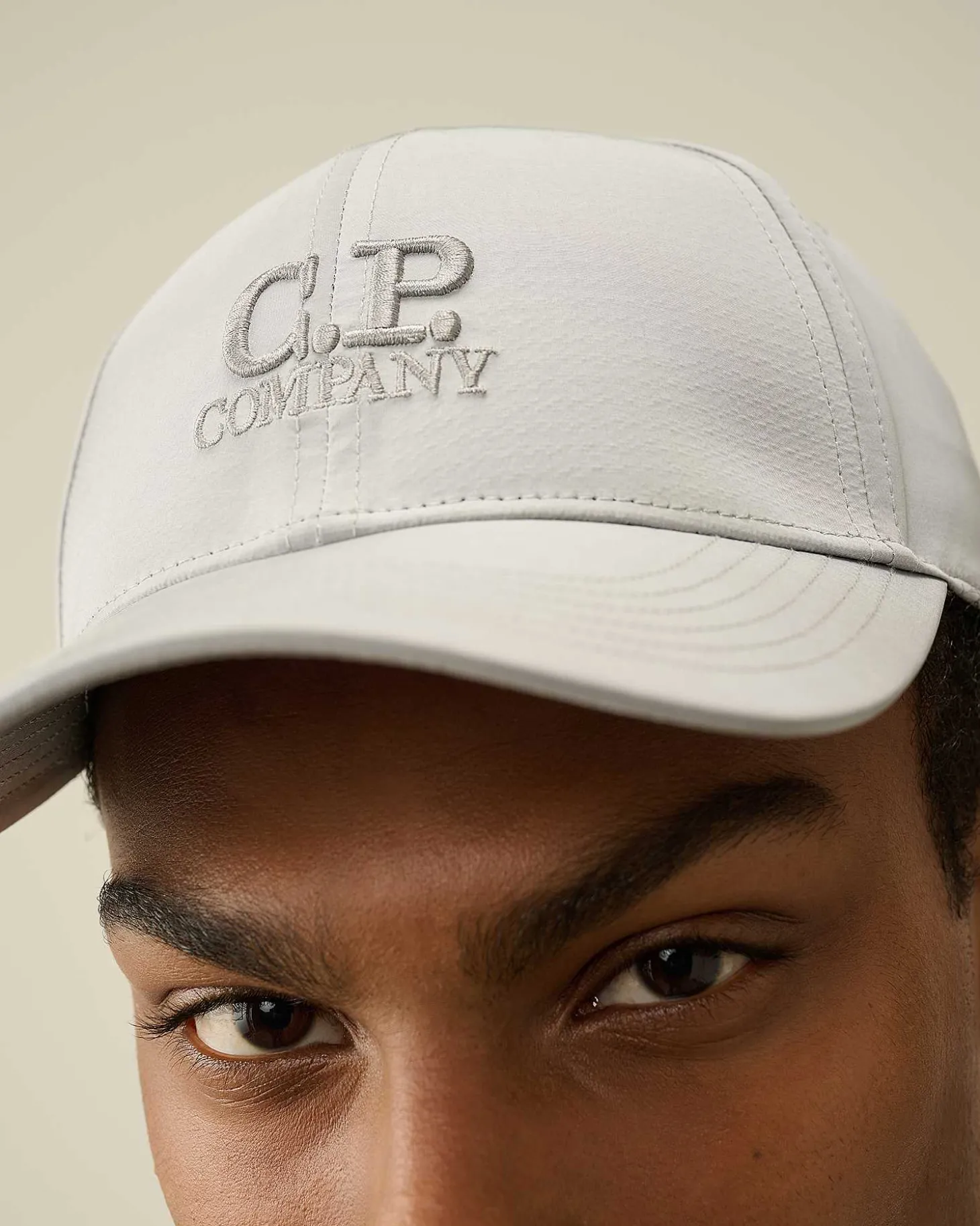 Homme C.P. Company Chapeaux^Chrome-R Logo Cap