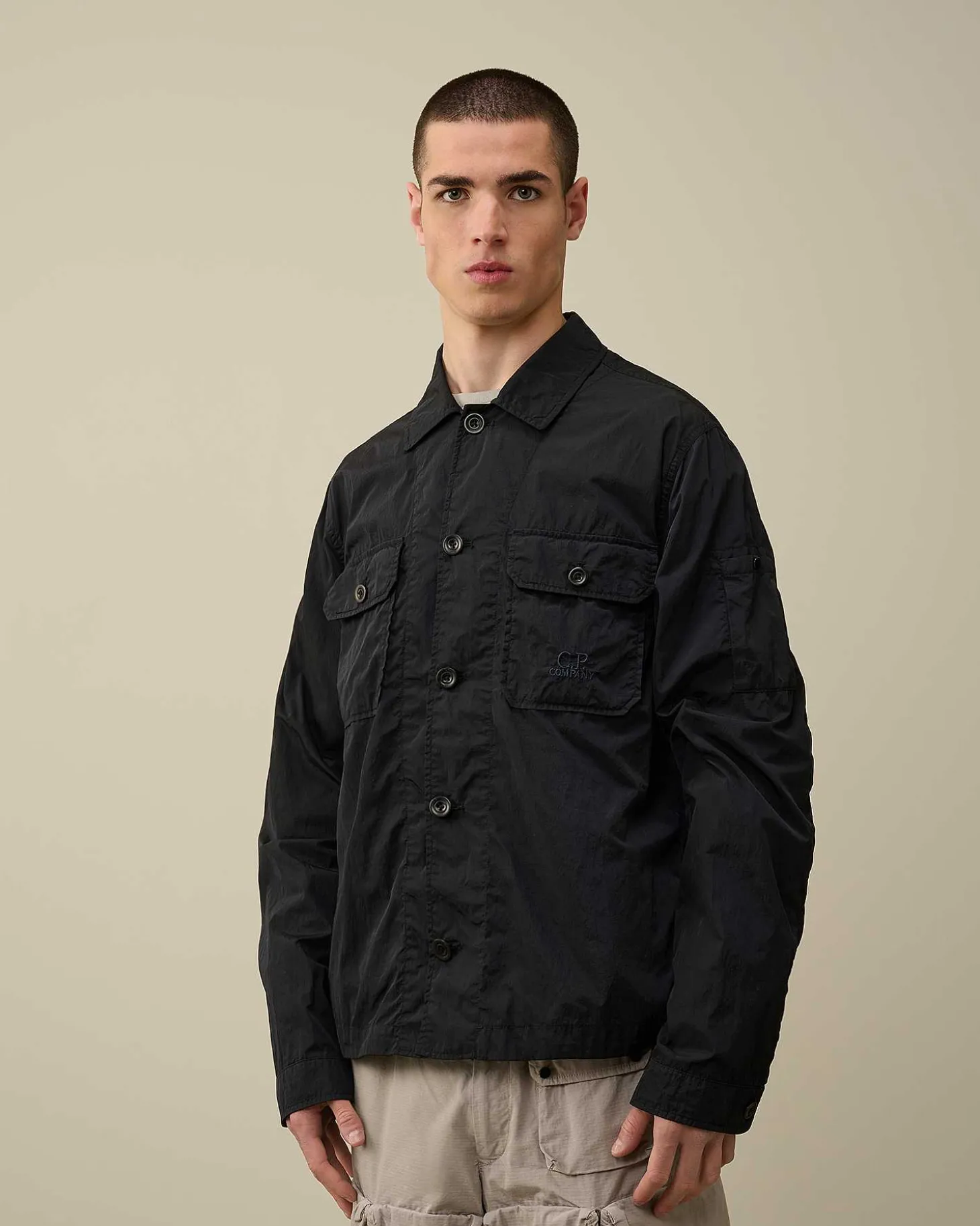 Homme C.P. Company Surchemises^Chrome-R Pocket Overshirt