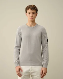 Homme C.P. Company Pulls^Cotton Crepe Jumper
