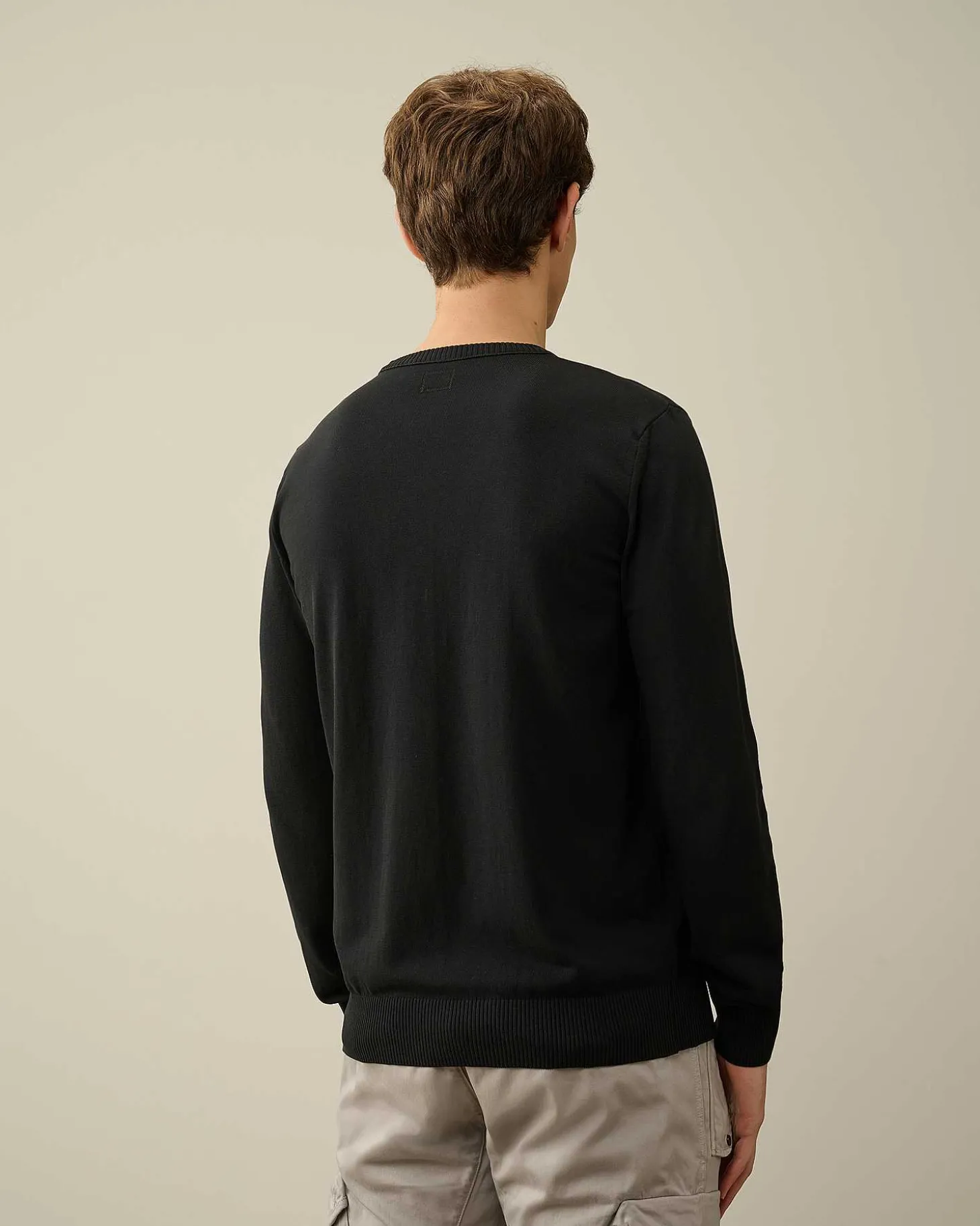 Homme C.P. Company Pulls^Cotton Crepe Jumper