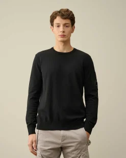 Homme C.P. Company Pulls^Cotton Crepe Jumper
