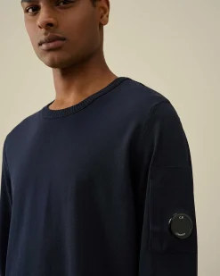 Homme C.P. Company Pulls^Cotton Crepe Jumper