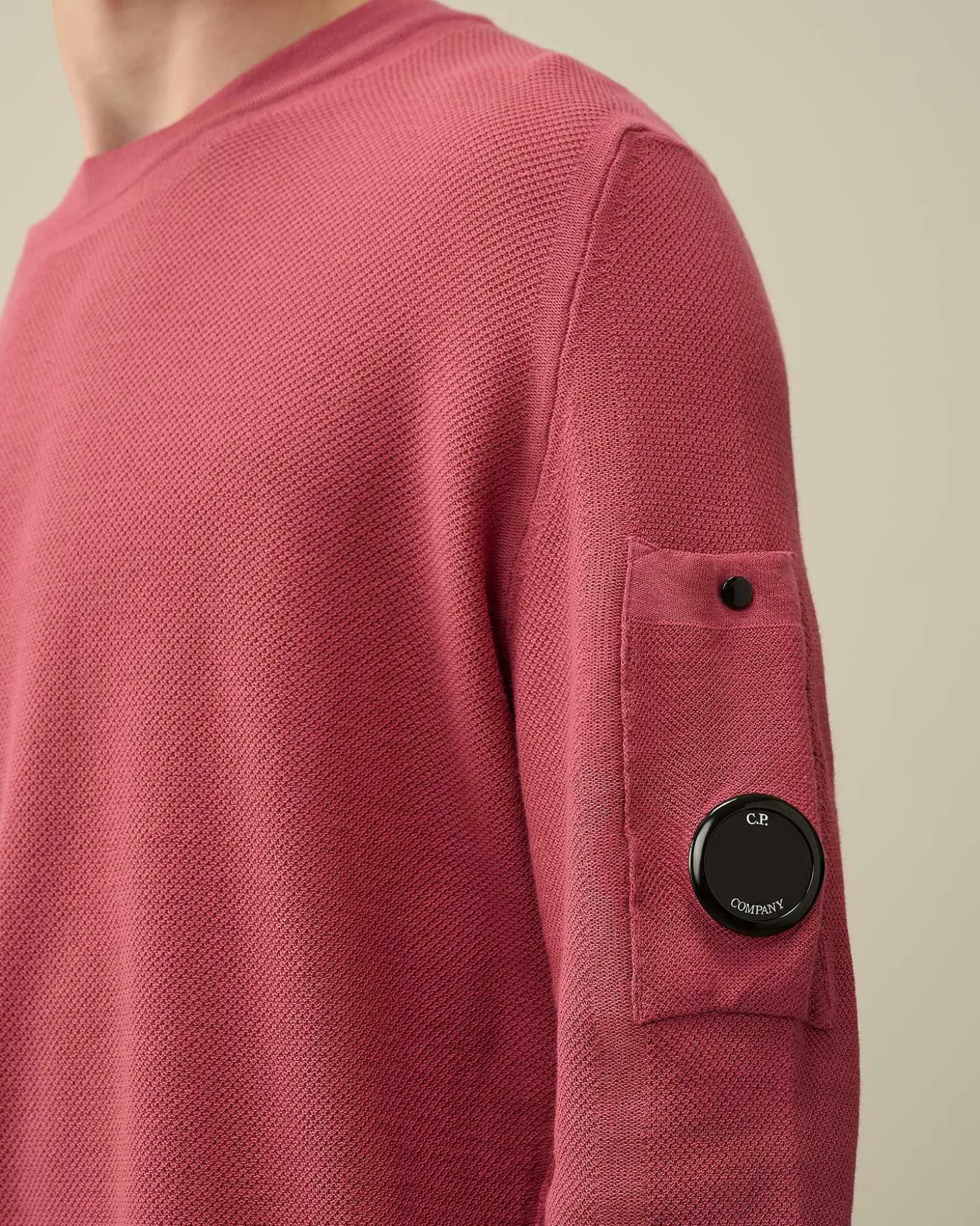 Homme C.P. Company Pulls^Cotton Crepe Knit