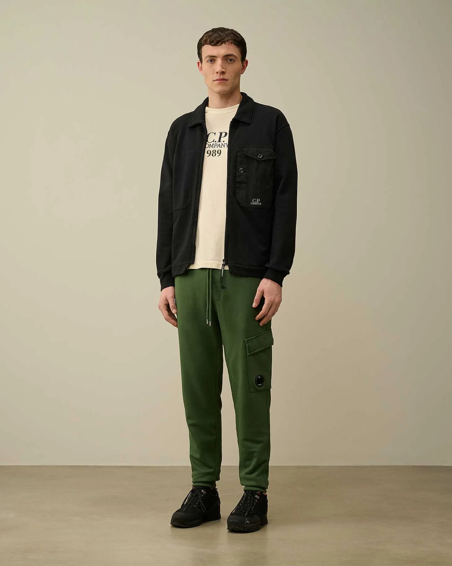 Homme C.P. Company Survêtements Et Shorts^Cotton Diagonal Fleece Cargo Sweatpants