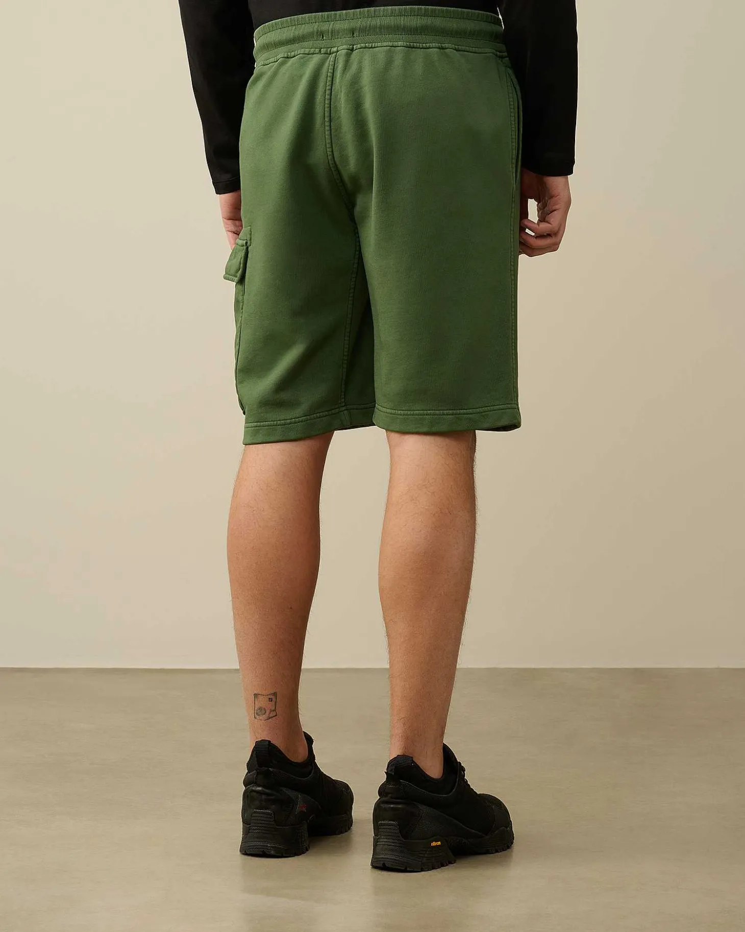Homme C.P. Company Survêtements Et Shorts^Cotton Diagonal Fleece Cargo Shorts