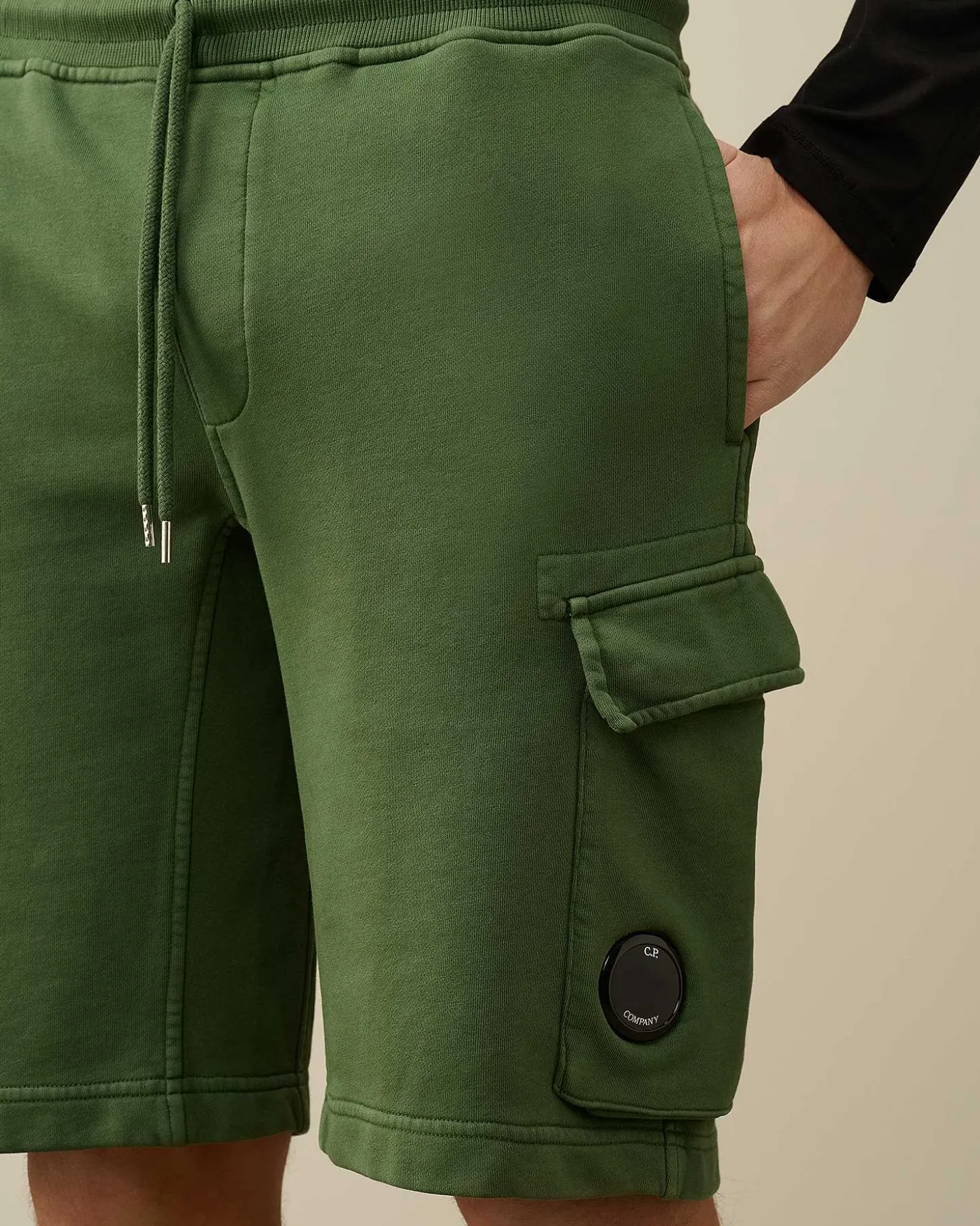 Homme C.P. Company Survêtements Et Shorts^Cotton Diagonal Fleece Cargo Shorts