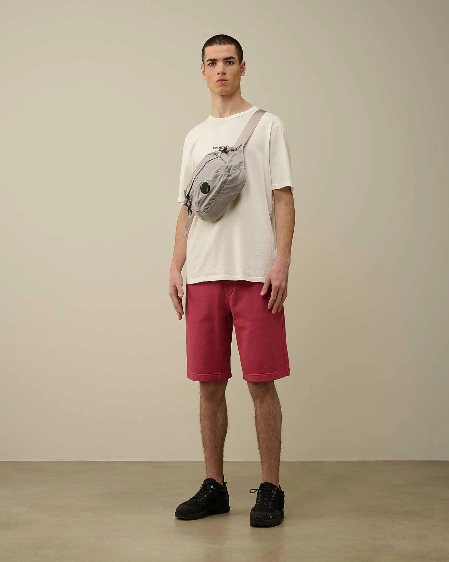 Homme C.P. Company Survêtements Et Shorts^Cotton Diagonal Fleece Shorts