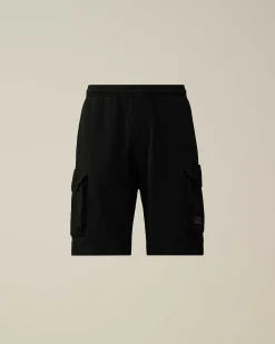 Homme C.P. Company Survêtements Et Shorts^Cotton Fleece Mixed Cargo Shorts