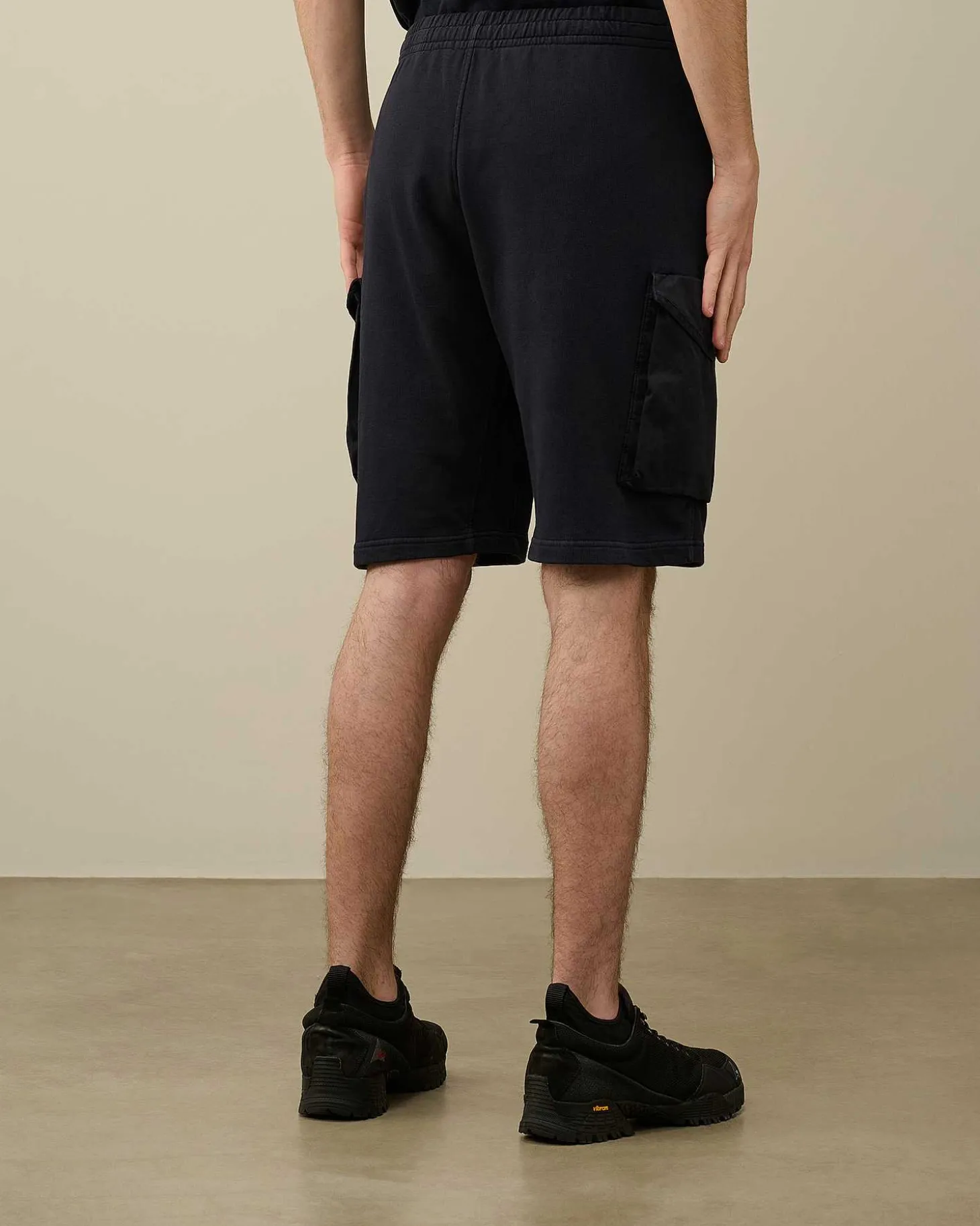 Homme C.P. Company Survêtements Et Shorts^Cotton Fleece Mixed Cargo Shorts