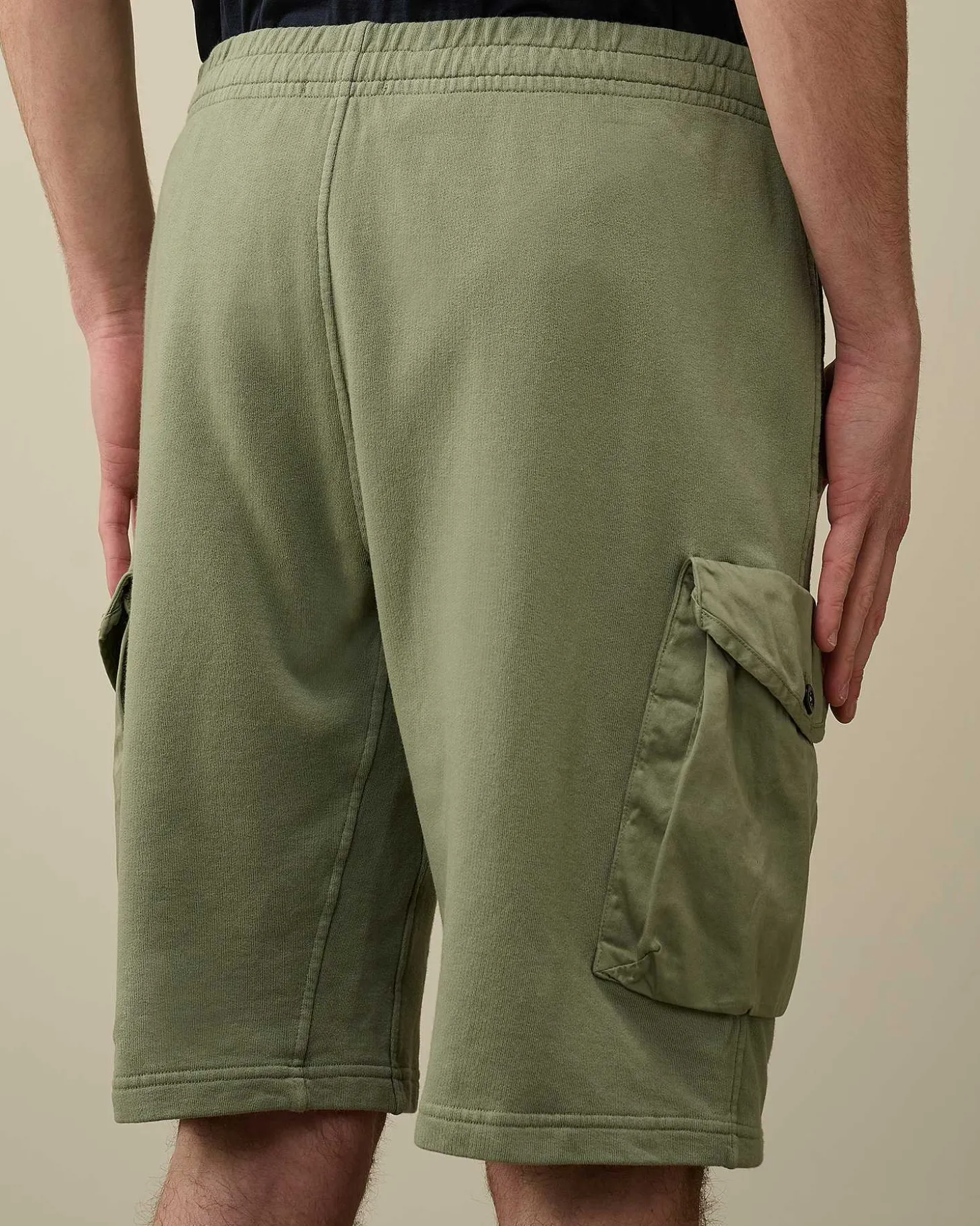 Homme C.P. Company Survêtements Et Shorts^Cotton Fleece Mixed Cargo Shorts