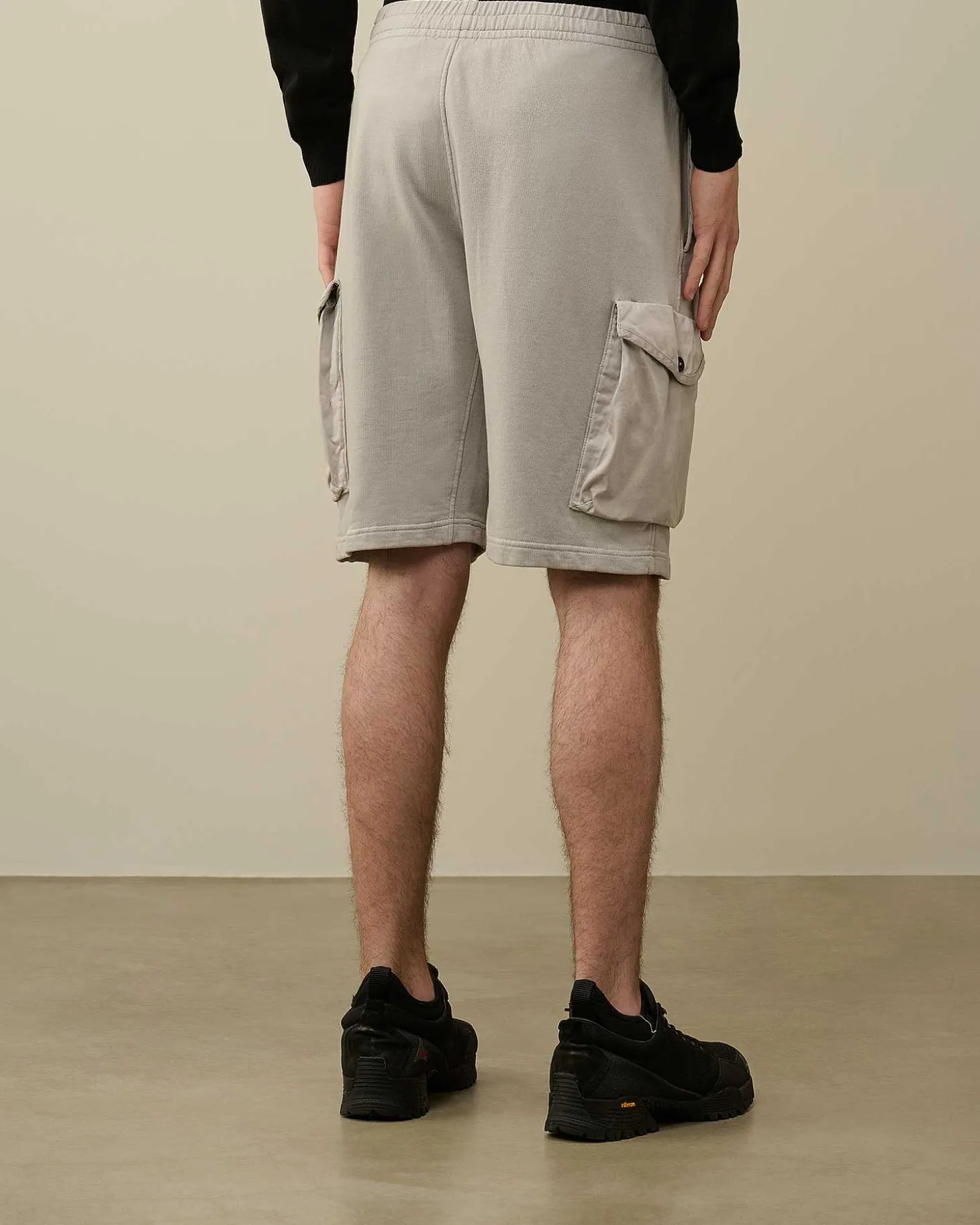Homme C.P. Company Survêtements Et Shorts^Cotton Fleece Mixed Cargo Shorts