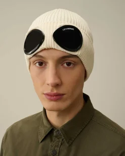 Homme C.P. Company Chapeaux^Cotton Goggle Beanie