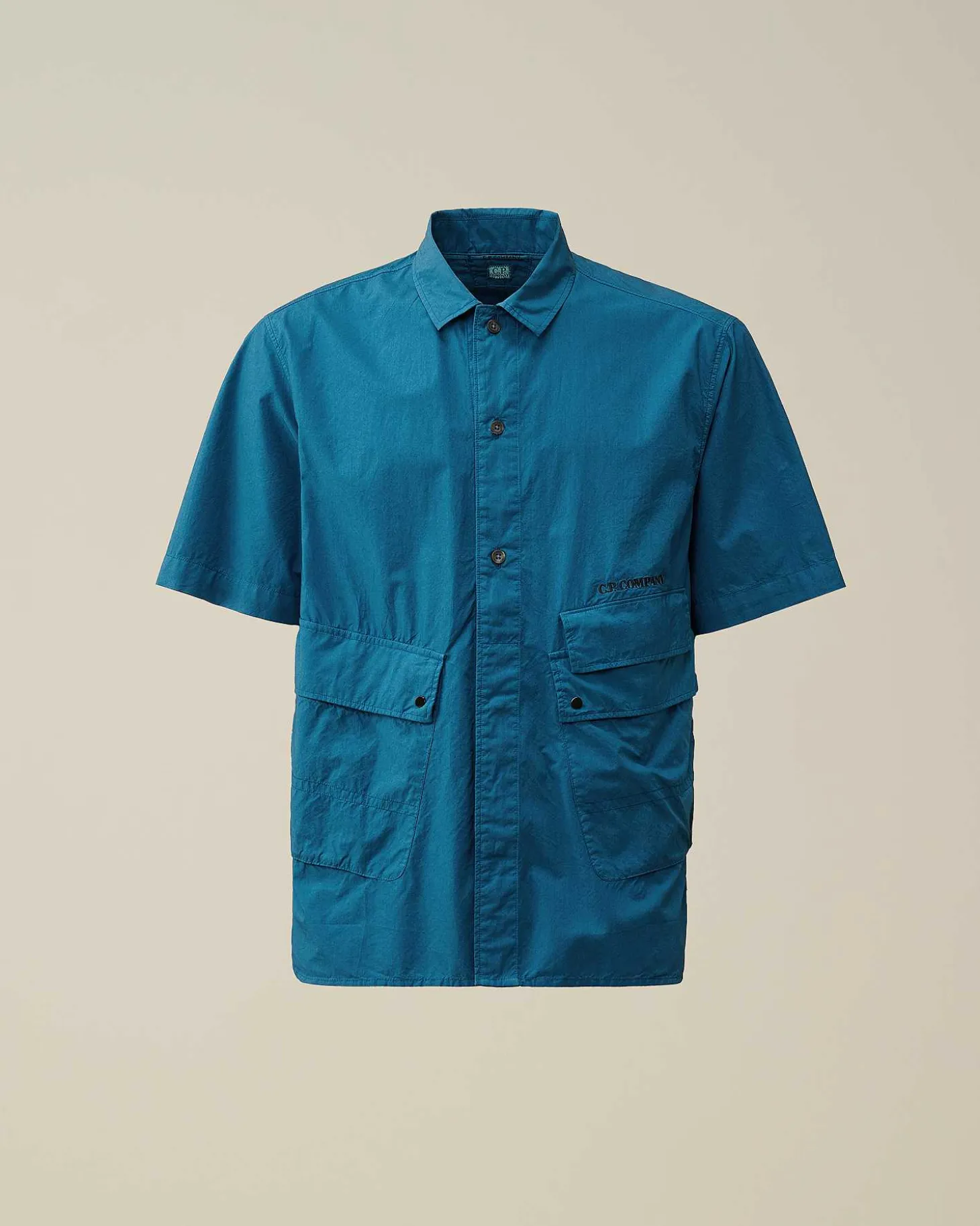 Homme C.P. Company Chemises^Cotton Popeline Pocket Shirt