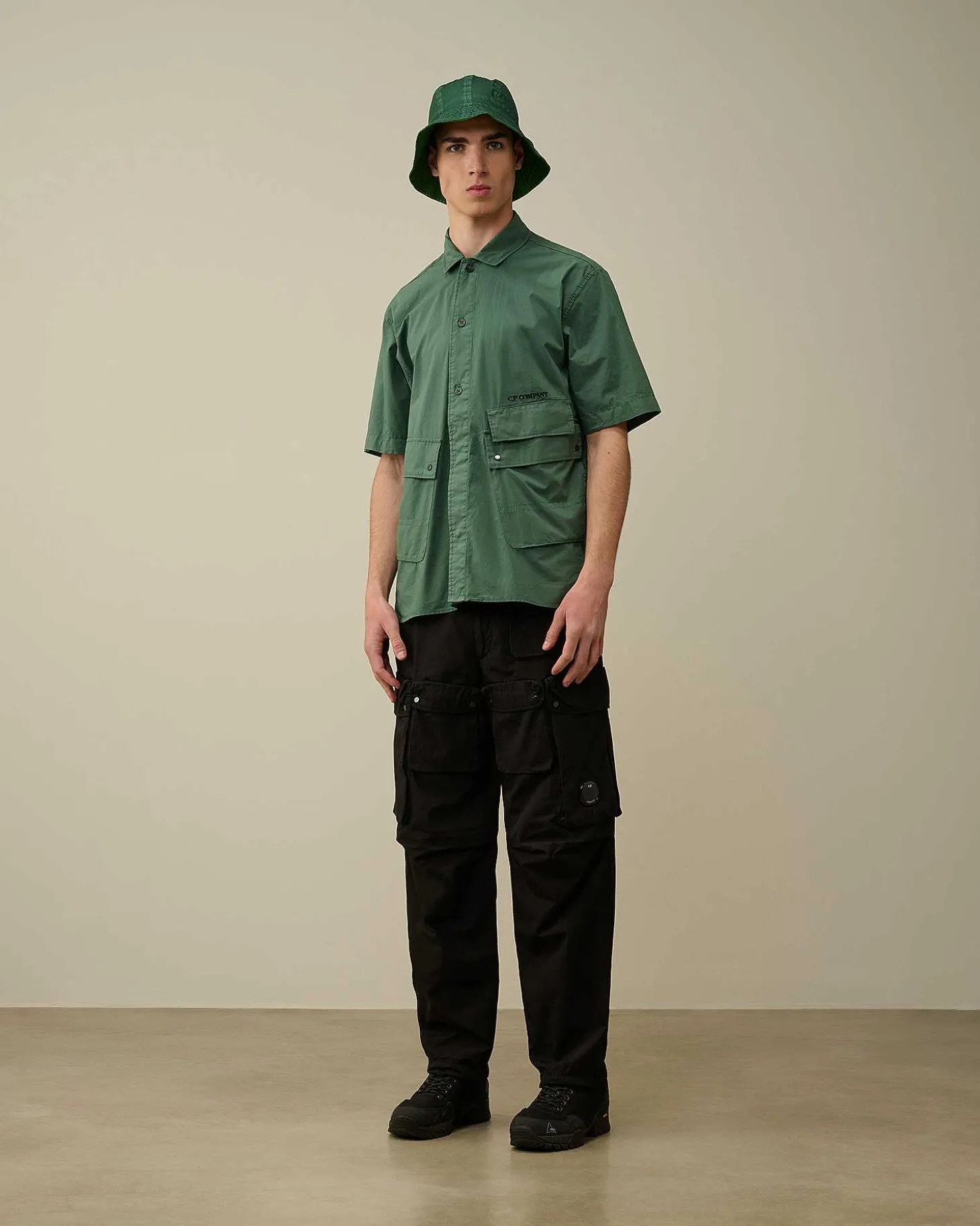 Homme C.P. Company Chemises^Cotton Popeline Pocket Shirt
