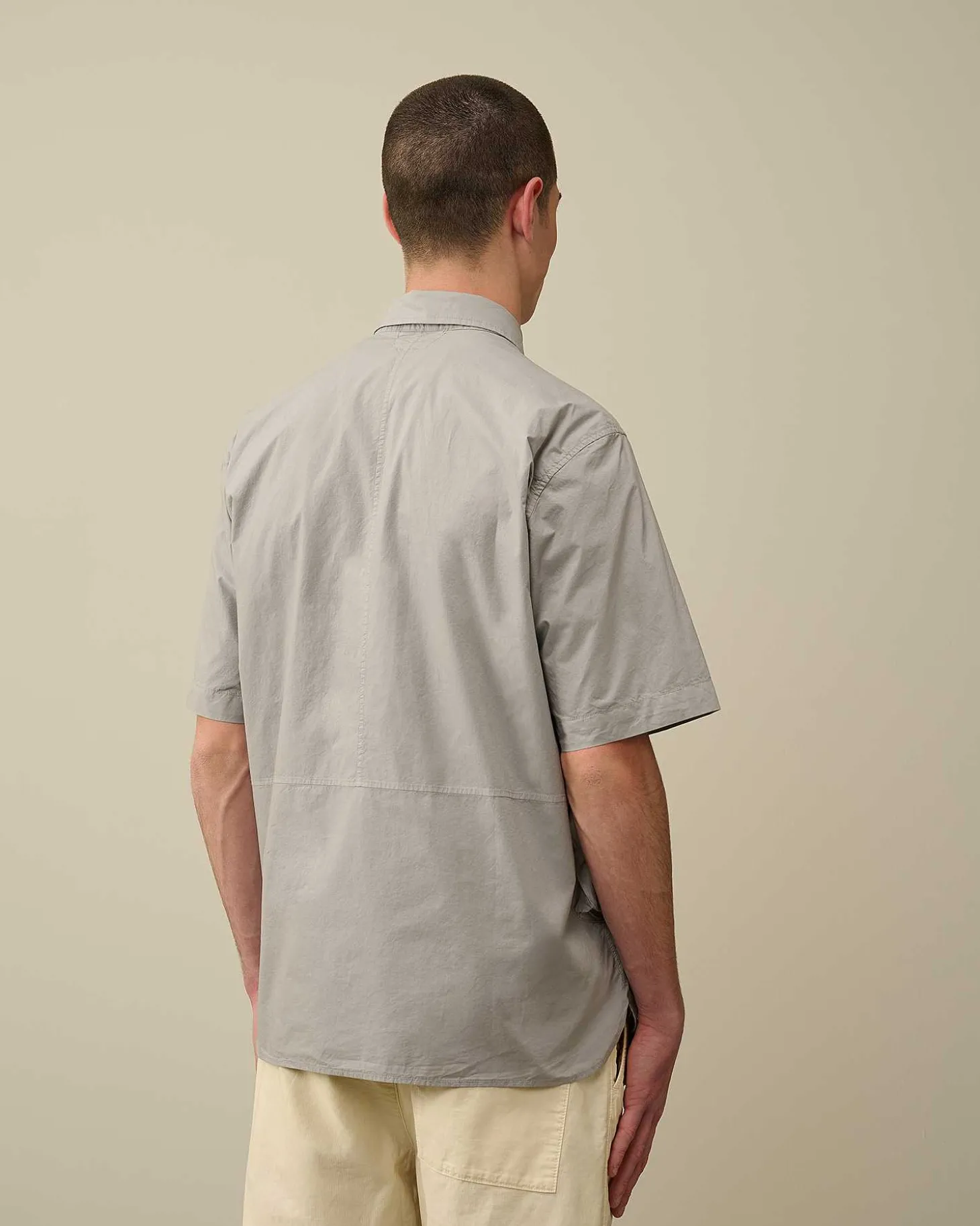 Homme C.P. Company Chemises^Cotton Popeline Pocket Shirt