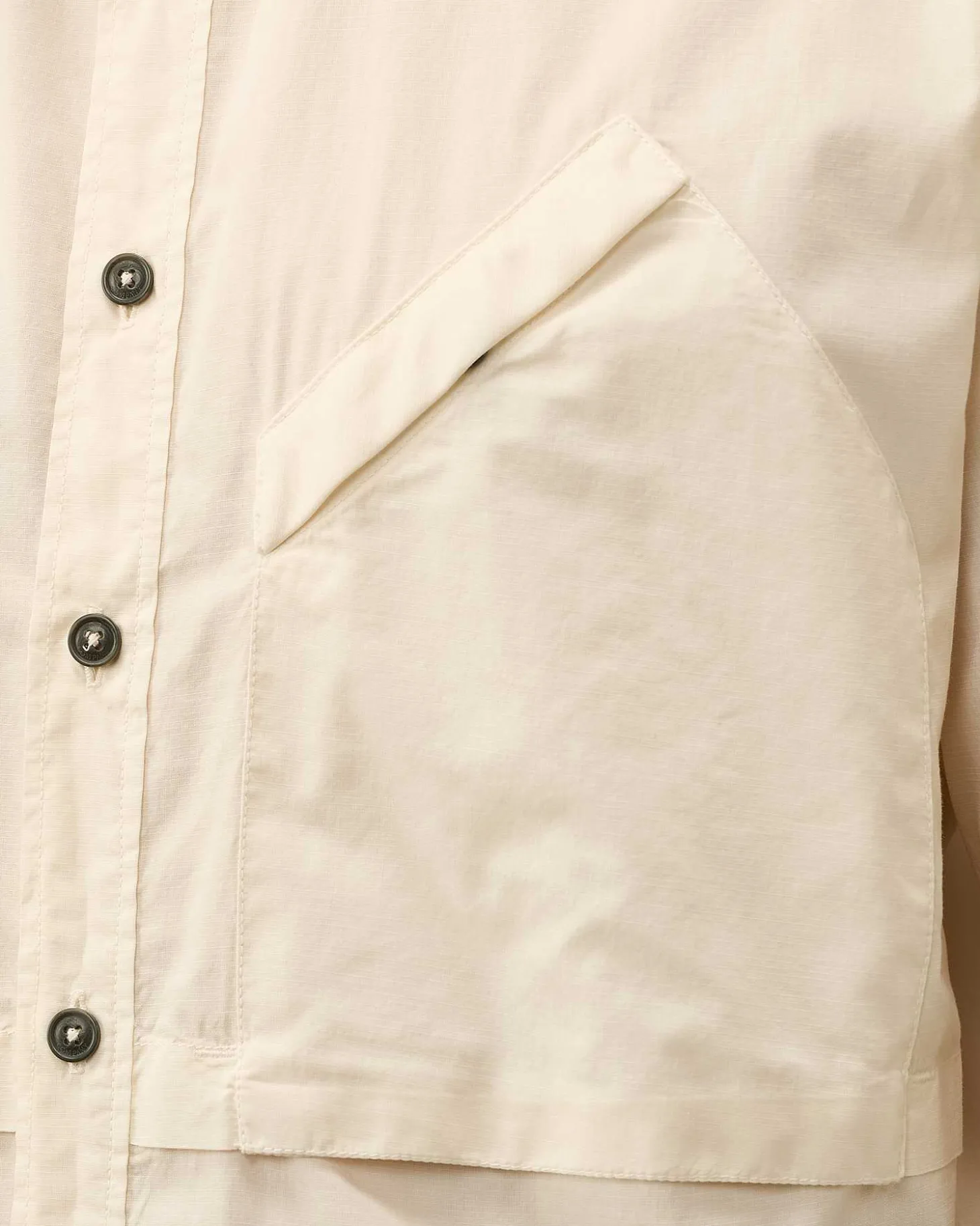 Homme C.P. Company Chemises^Cotton Rip-Stop Pocket Shirt