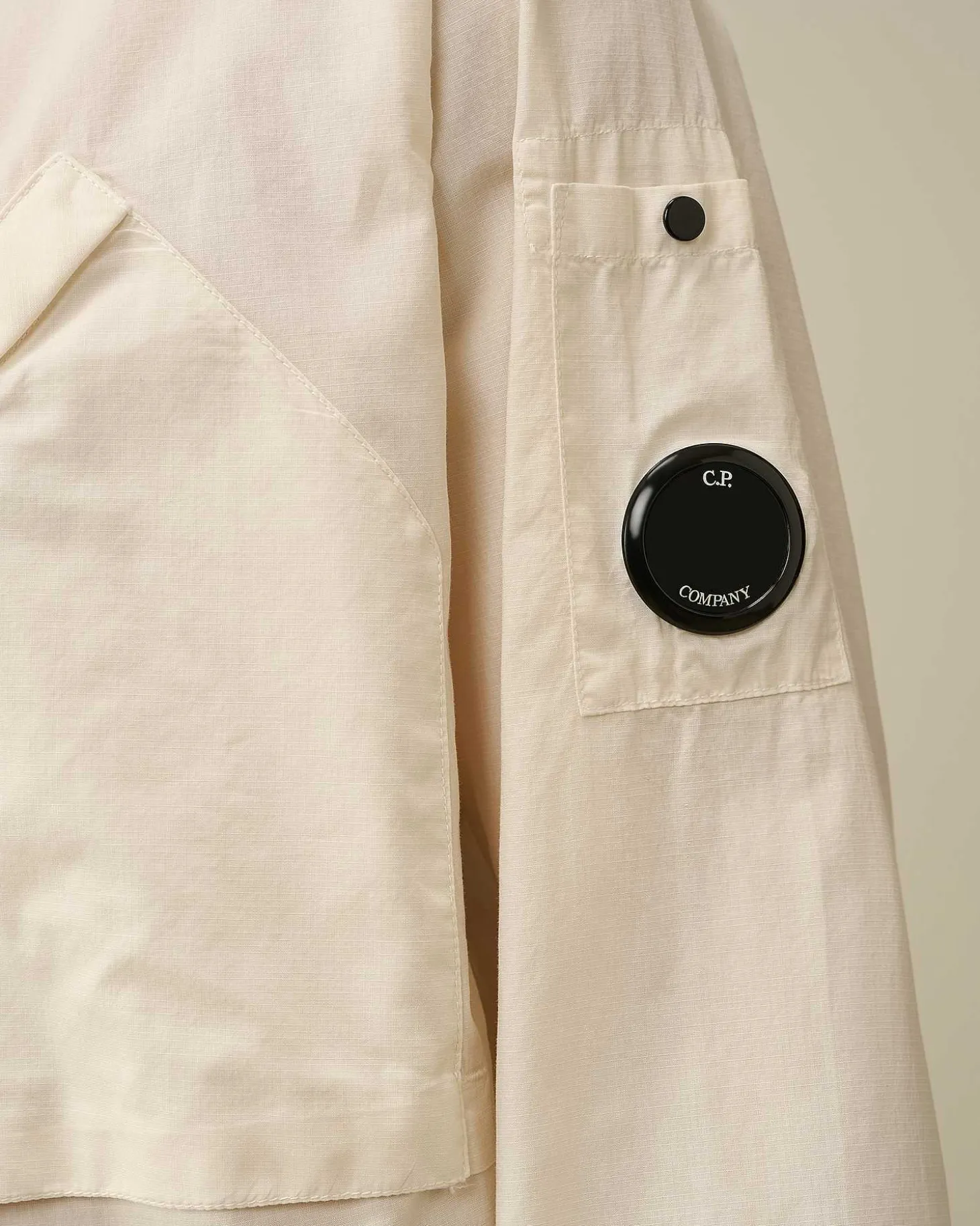 Homme C.P. Company Chemises^Cotton Rip-Stop Pocket Shirt