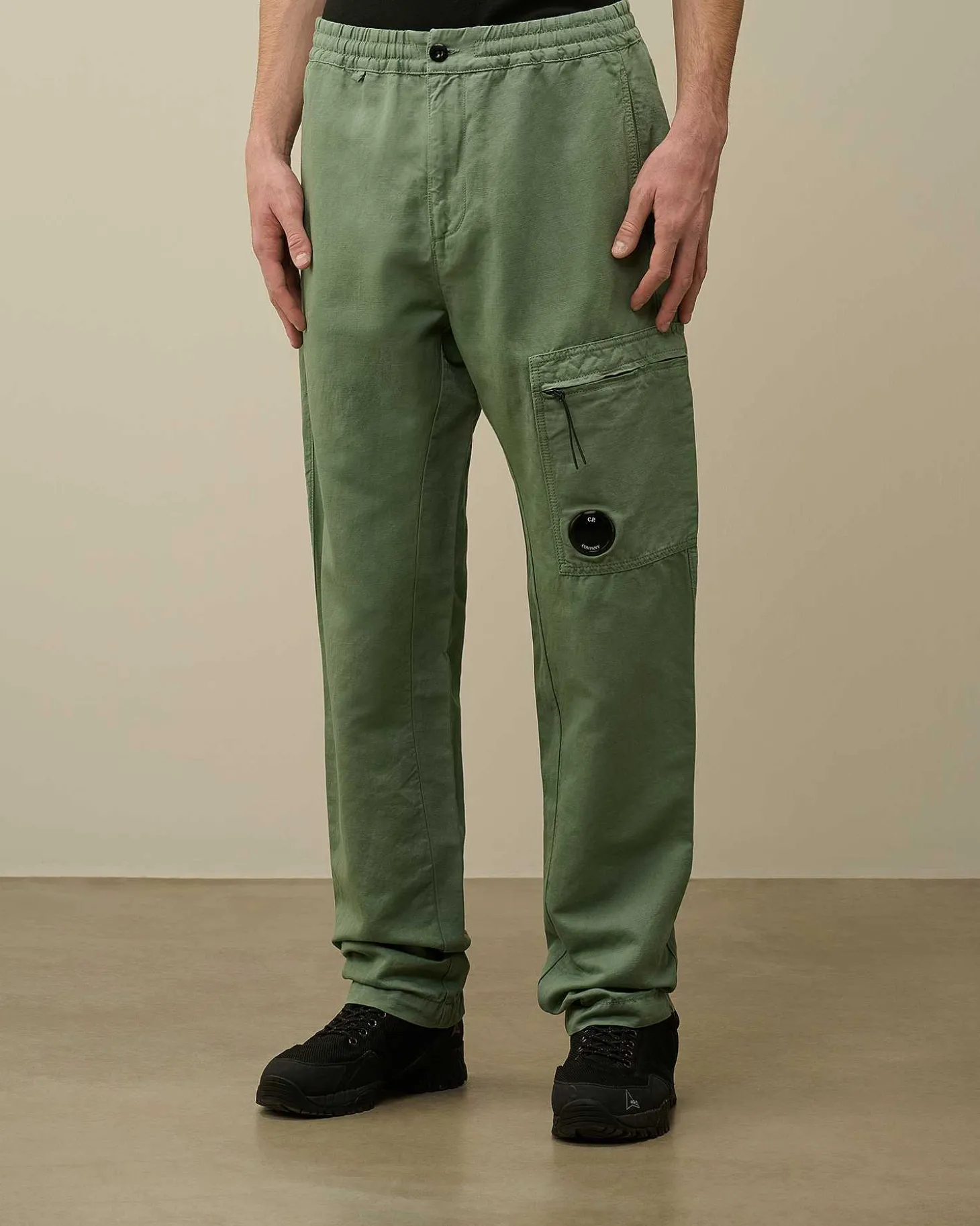Homme C.P. Company Pantalons^Cotton/Linen Regular Cargo Pants