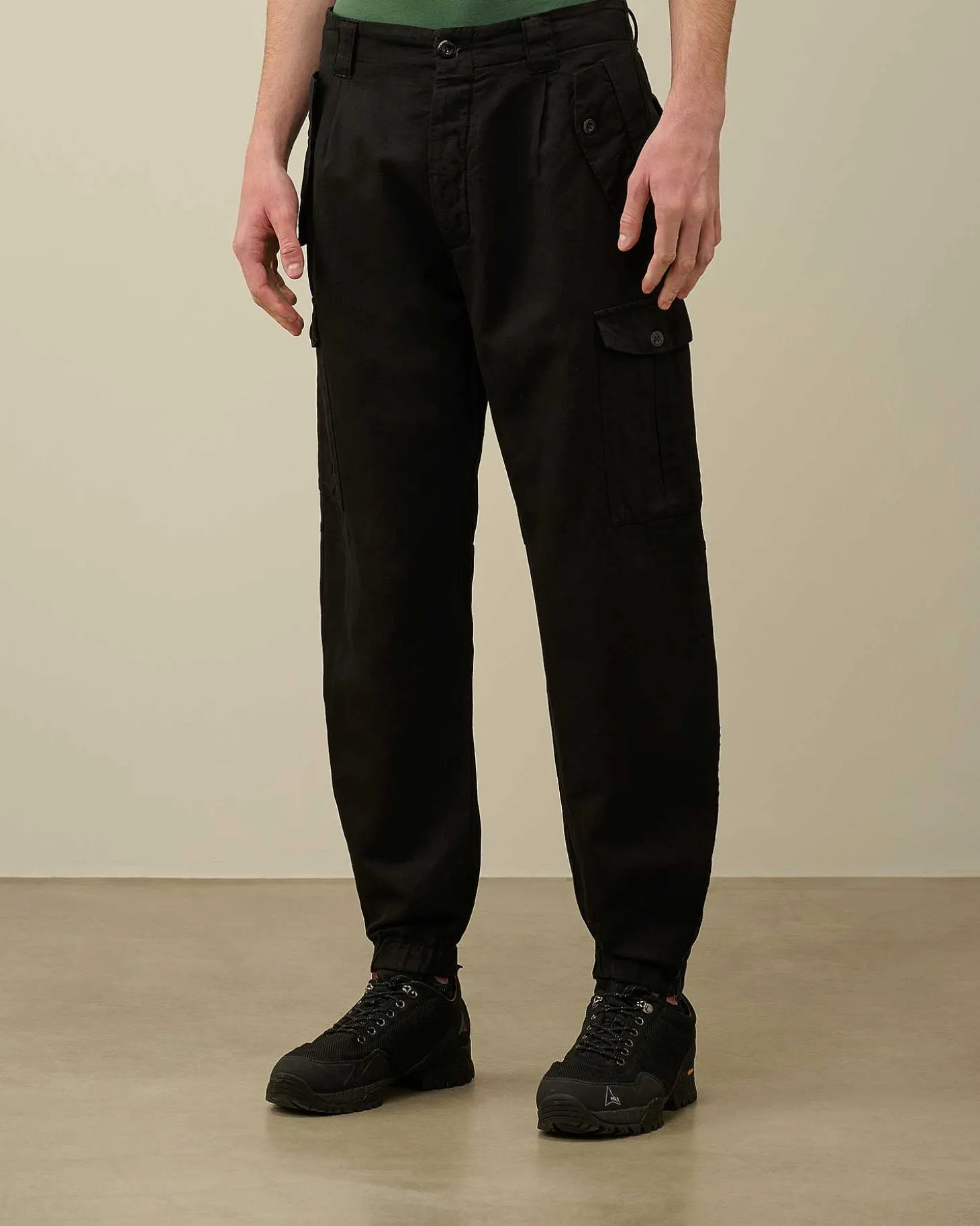 Homme C.P. Company Pantalons^Cotton/Linen Regular Cargo Pants
