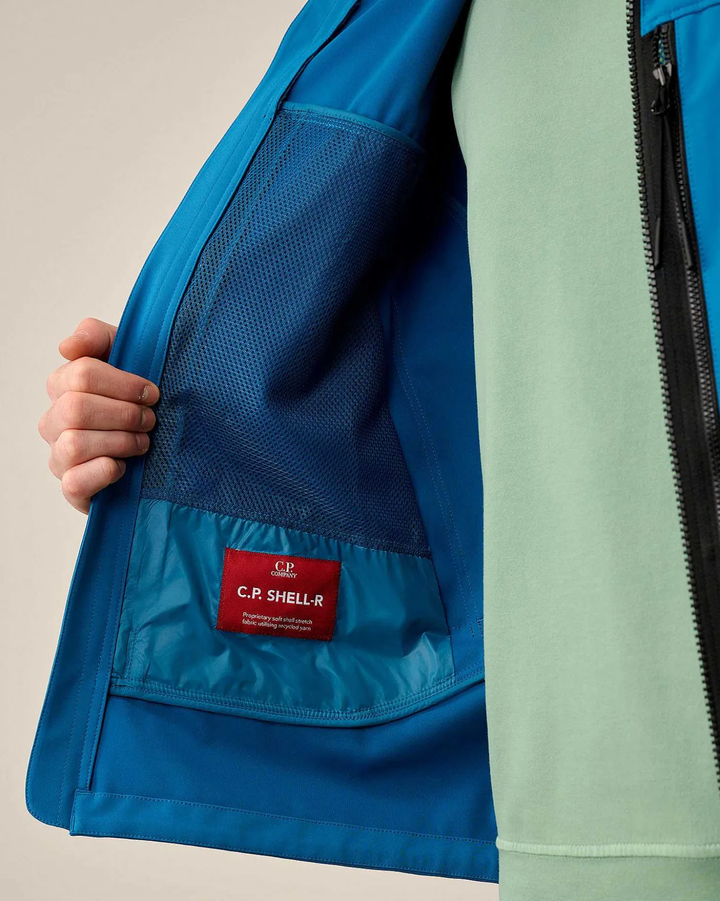 Homme C.P. Company Vestes Et Manteaux^C.P. Shell-R Hooded Jacket