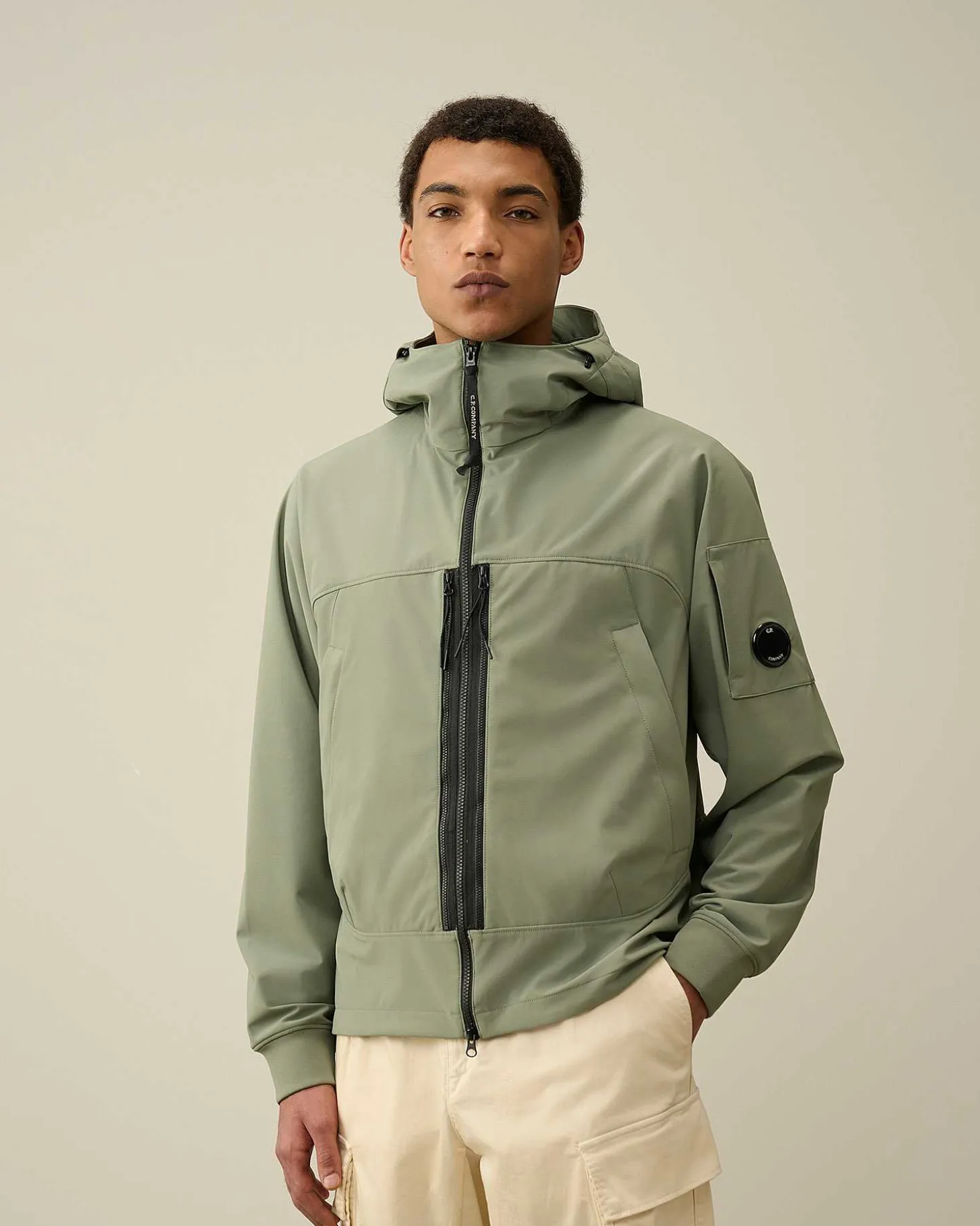 Homme C.P. Company Vestes Et Manteaux^C.P. Shell-R Hooded Jacket