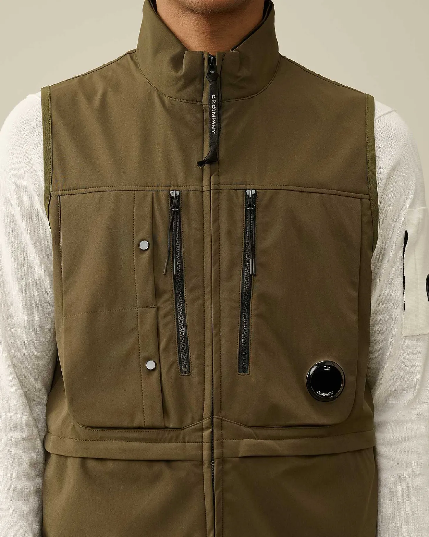 Homme C.P. Company Vestes Et Manteaux^C.P. Shell-R Utility Vest
