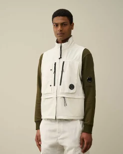 Homme C.P. Company Vestes Et Manteaux^C.P. Shell-R Utility Vest