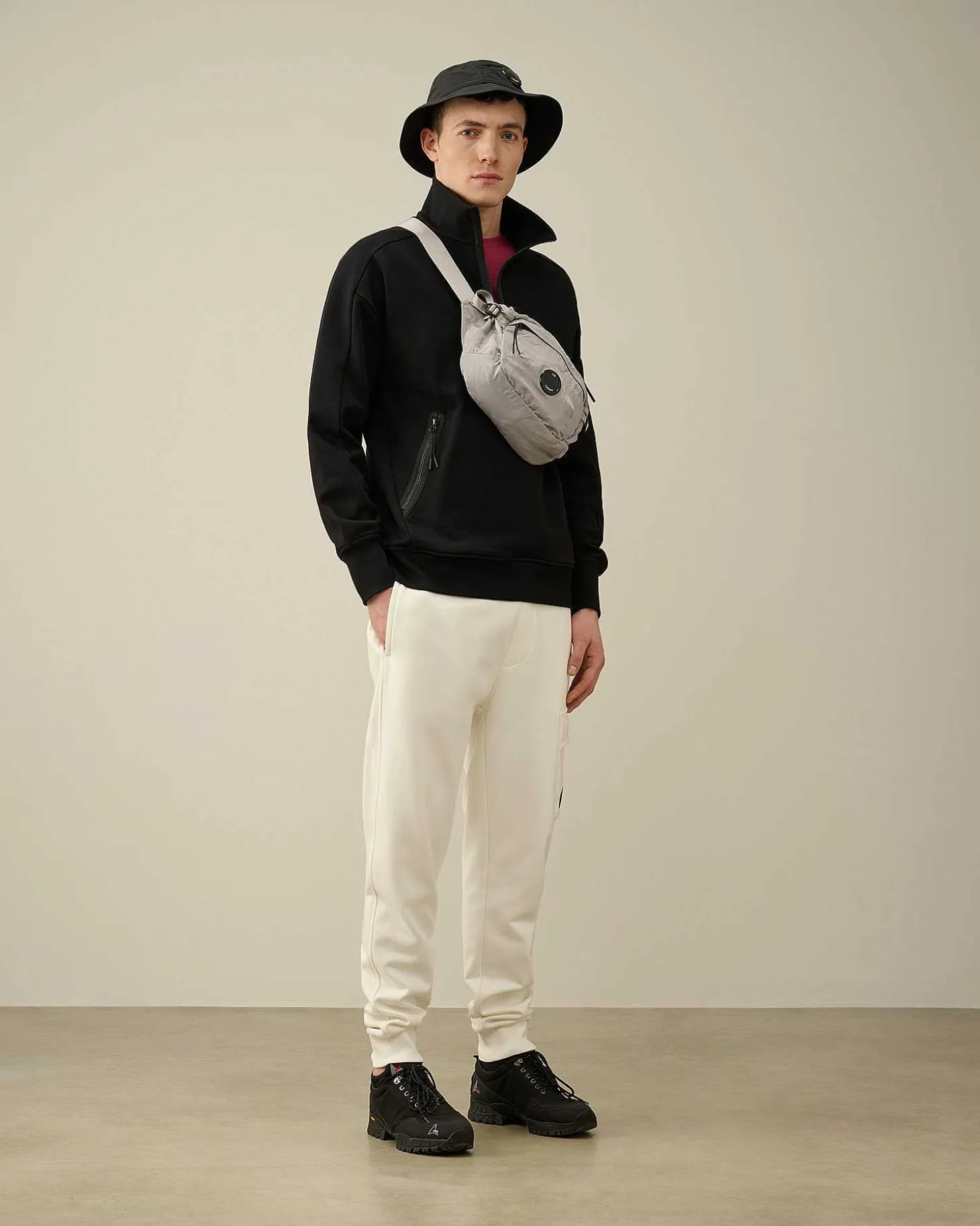 Homme C.P. Company Survêtements Et Shorts^Diagonal Raised Fleece Cargo Sweatpants
