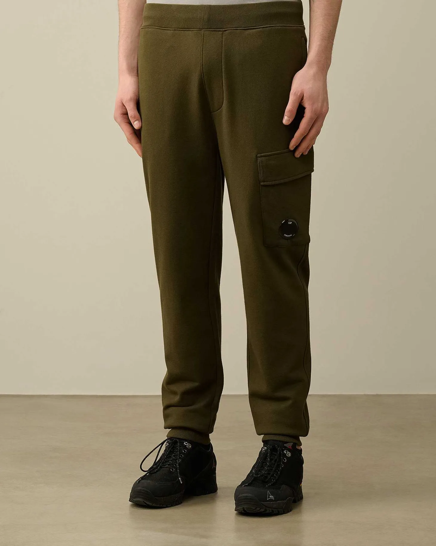 Homme C.P. Company Survêtements Et Shorts^Diagonal Raised Fleece Cargo Sweatpants