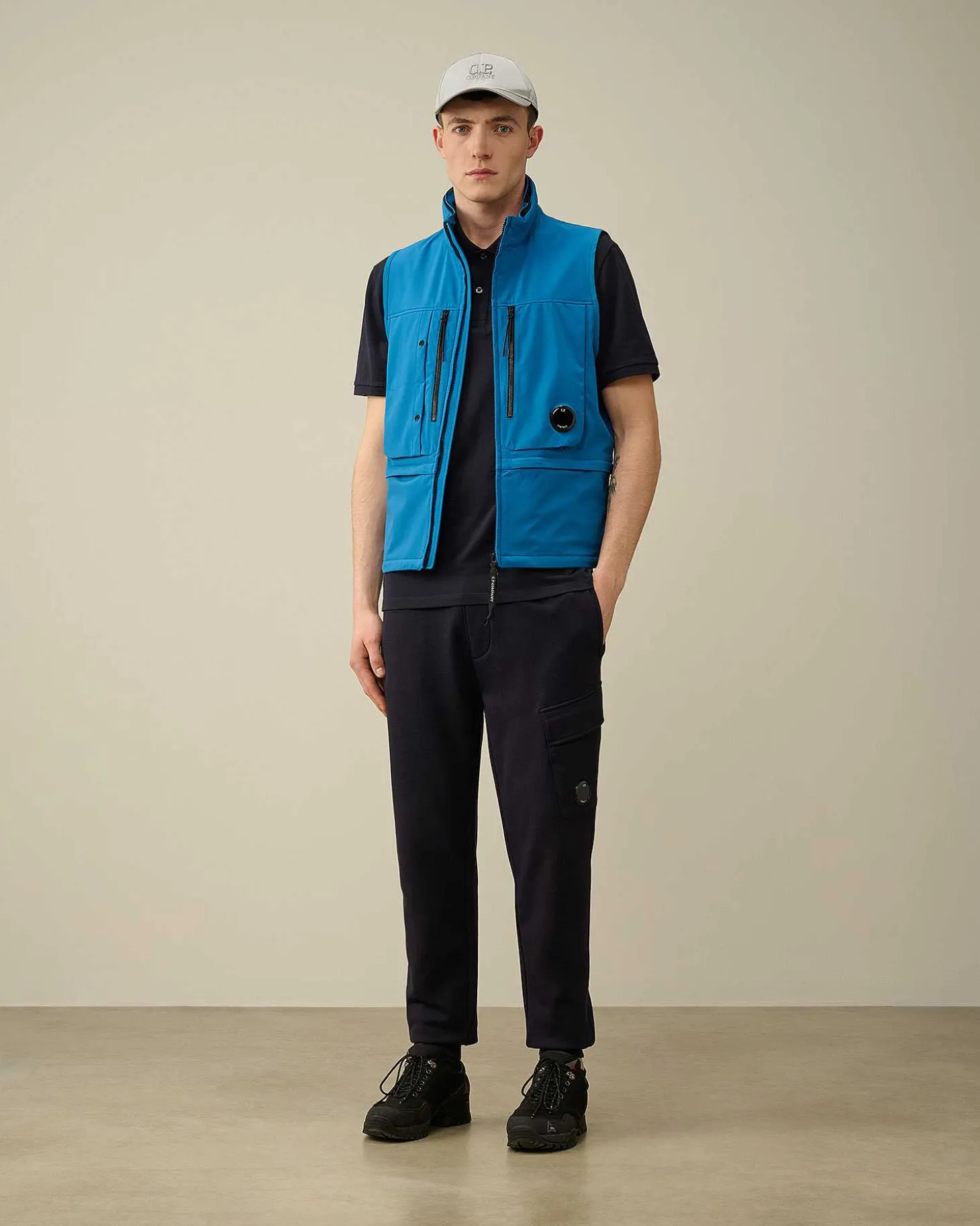 Homme C.P. Company Survêtements Et Shorts^Diagonal Raised Fleece Cargo Sweatpants