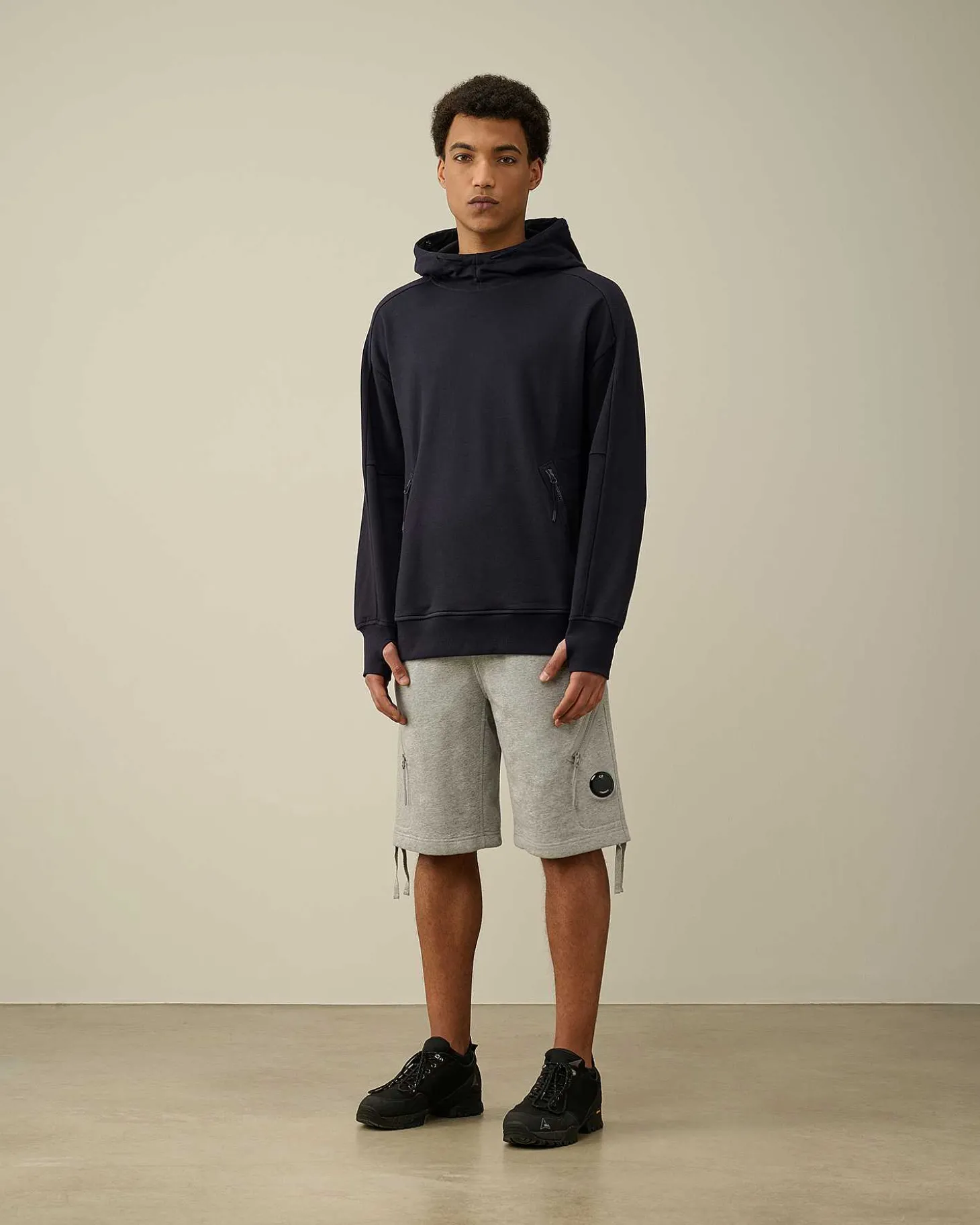 Homme C.P. Company Sweat-Shirts^Diagonal Raised Fleece Goggle Hoodie