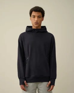 Homme C.P. Company Sweat-Shirts^Diagonal Raised Fleece Goggle Hoodie
