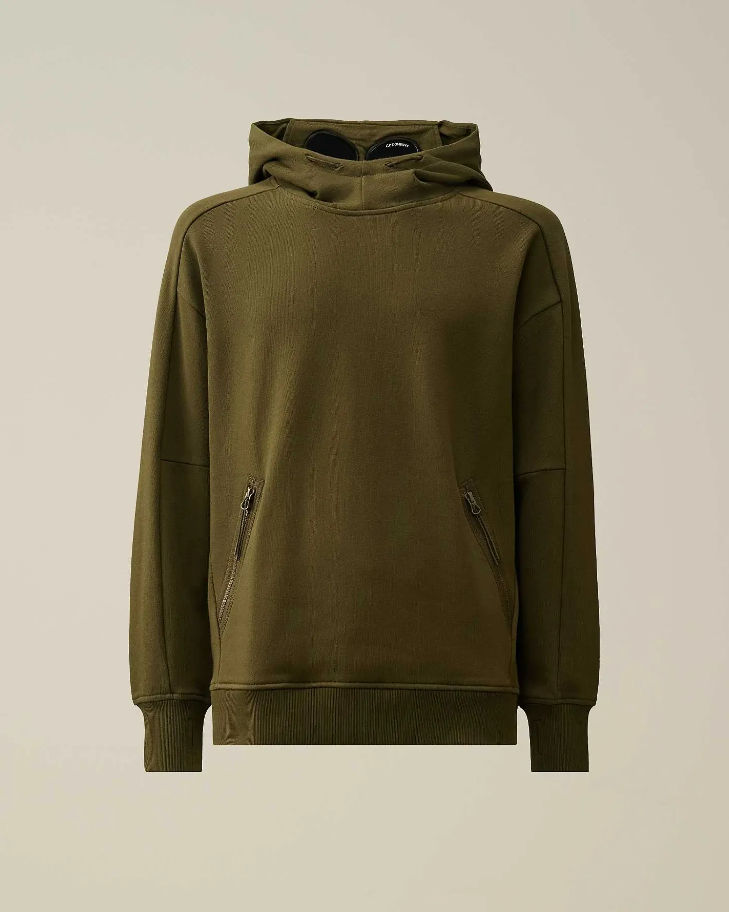 Homme C.P. Company Sweat-Shirts^Diagonal Raised Fleece Goggle Hoodie
