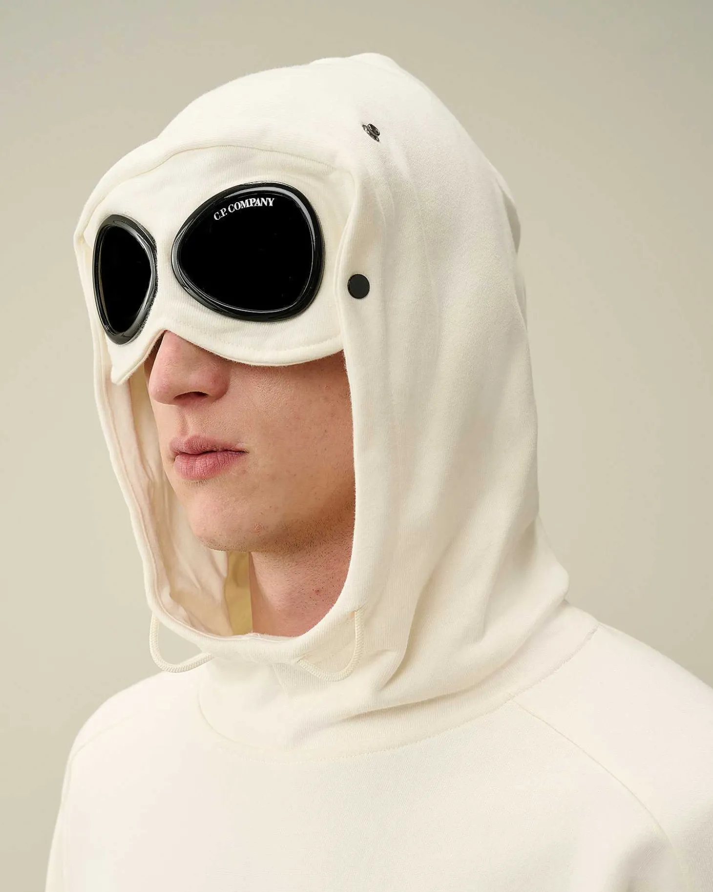 Homme C.P. Company Sweat-Shirts^Diagonal Raised Fleece Goggle Hoodie