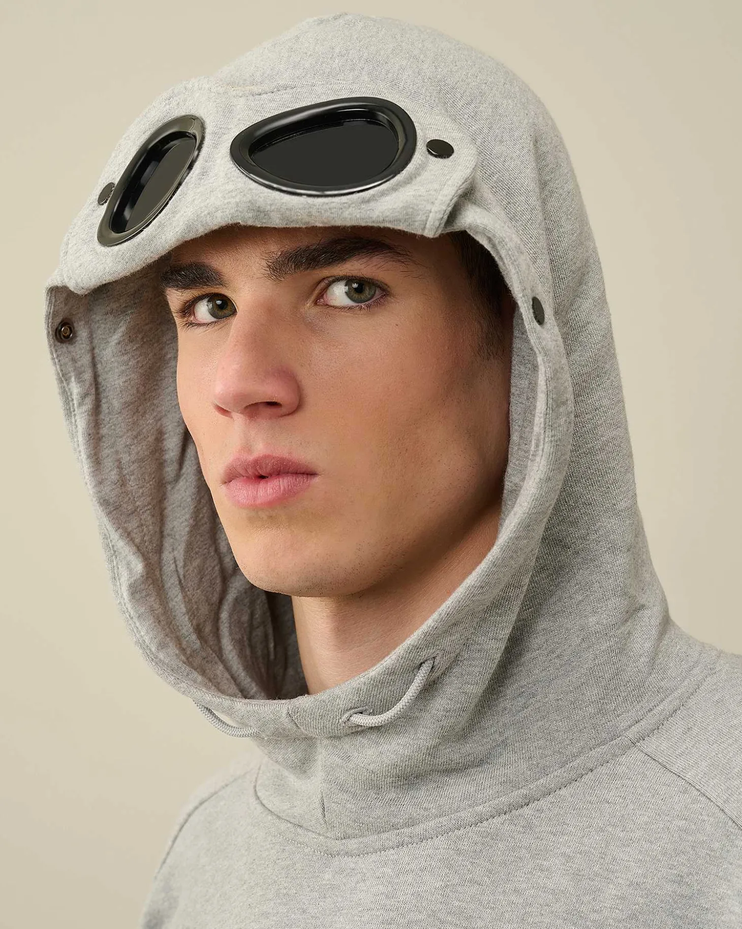Homme C.P. Company Sweat-Shirts^Diagonal Raised Fleece Goggle Hoodie