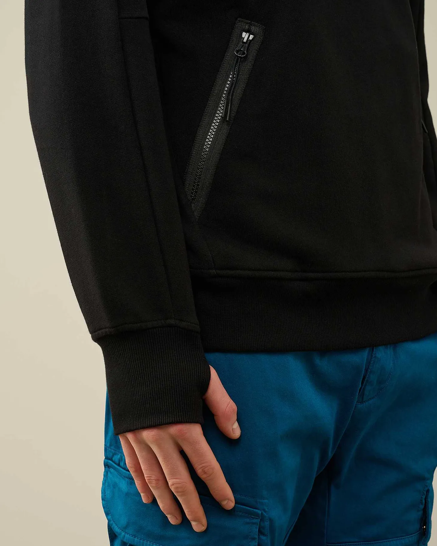 Homme C.P. Company Sweat-Shirts^Diagonal Raised Fleece Goggle Hoodie