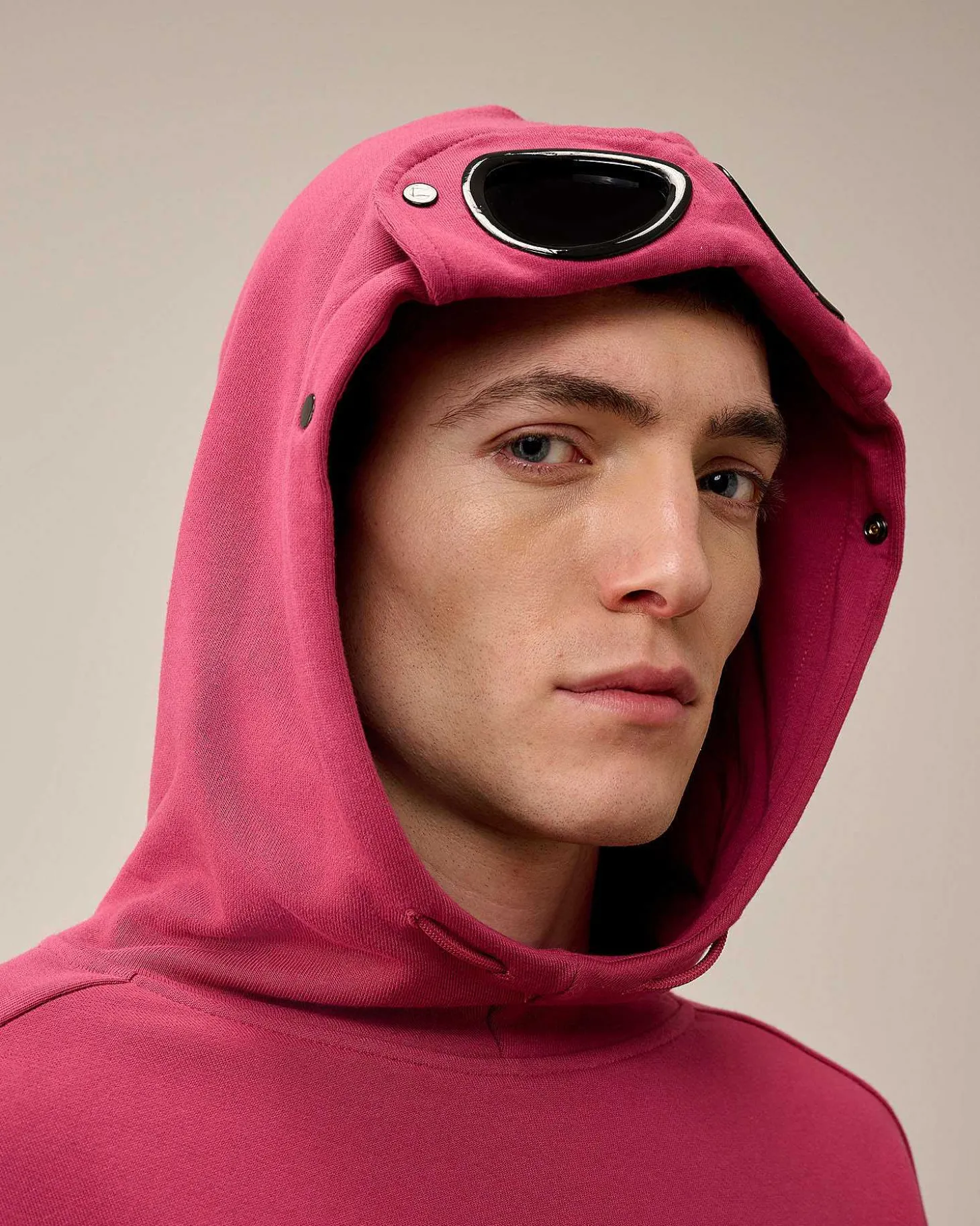 Homme C.P. Company Sweat-Shirts^Diagonal Raised Fleece Goggle Hoodie