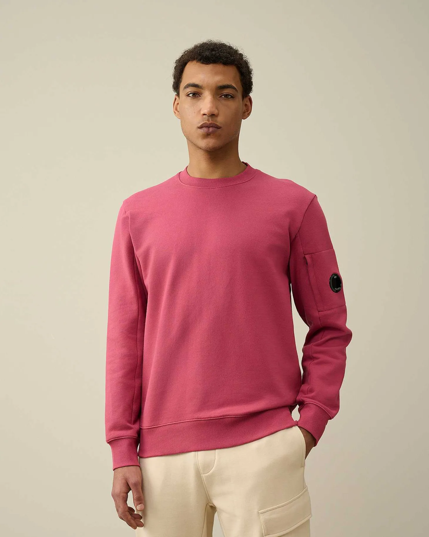 Homme C.P. Company Sweat-Shirts^Diagonal Raised Fleece Sweatshirt