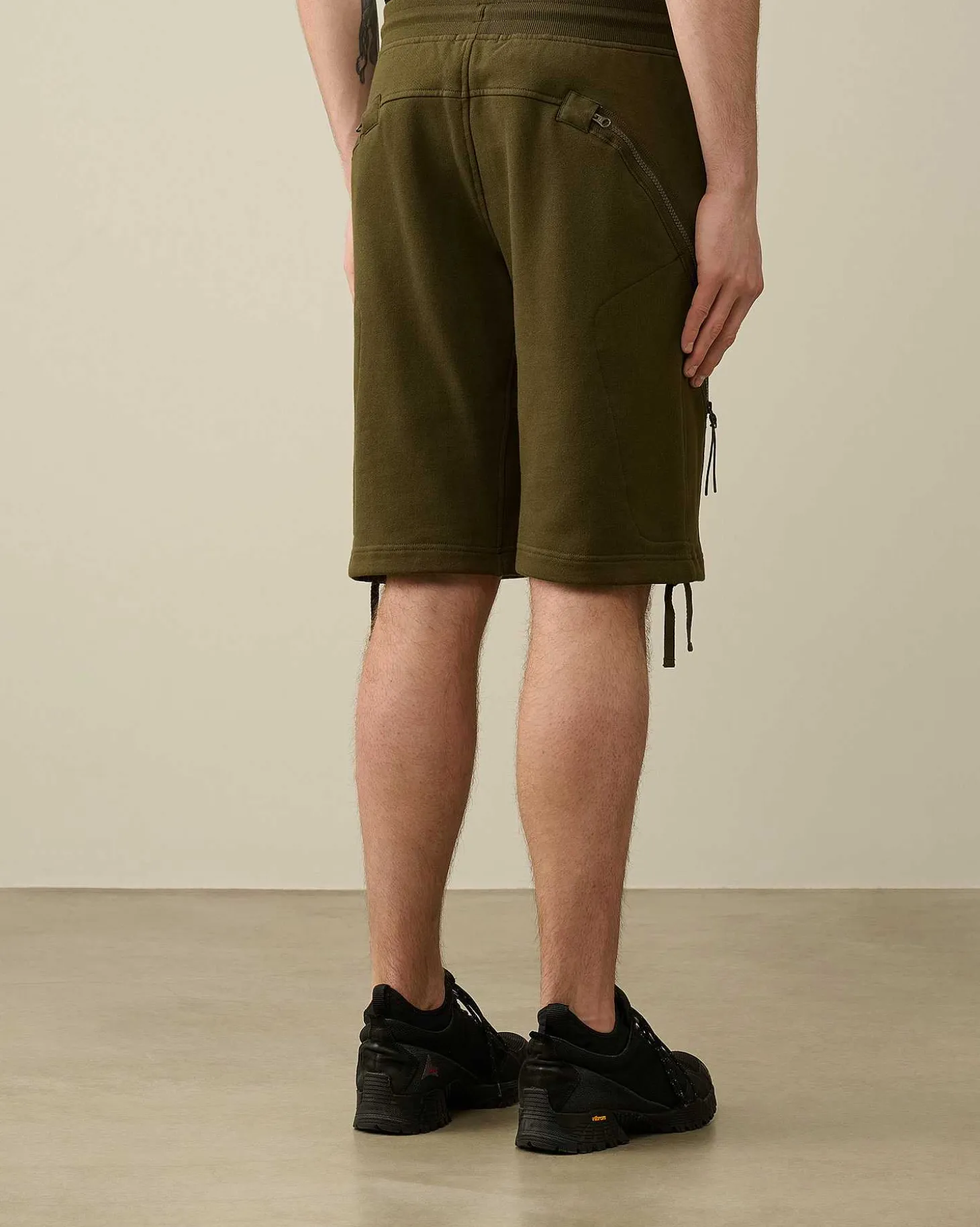 Homme C.P. Company Survêtements Et Shorts^Diagonal Raised Fleece Zipped Pocket Shorts